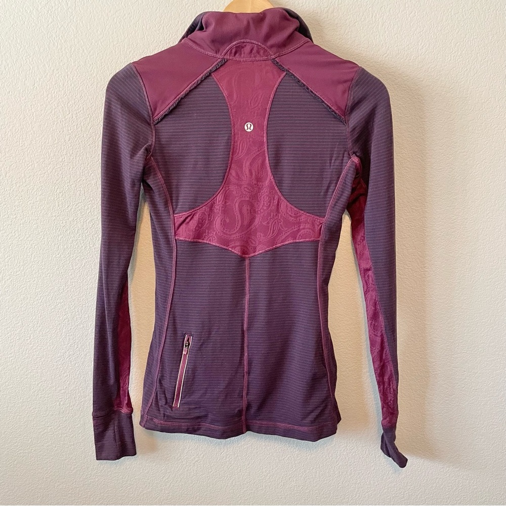 Lululemon Star Stunner Hyper Purple Lace Pullover